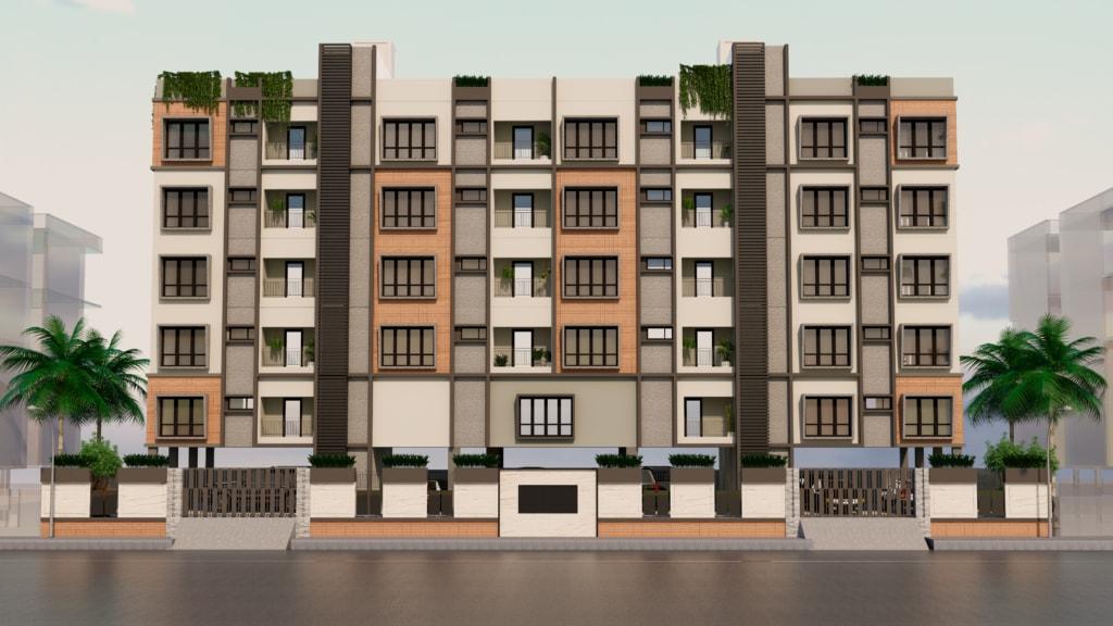 Quince Livera — residential exterior in Chennai by Arch Decode